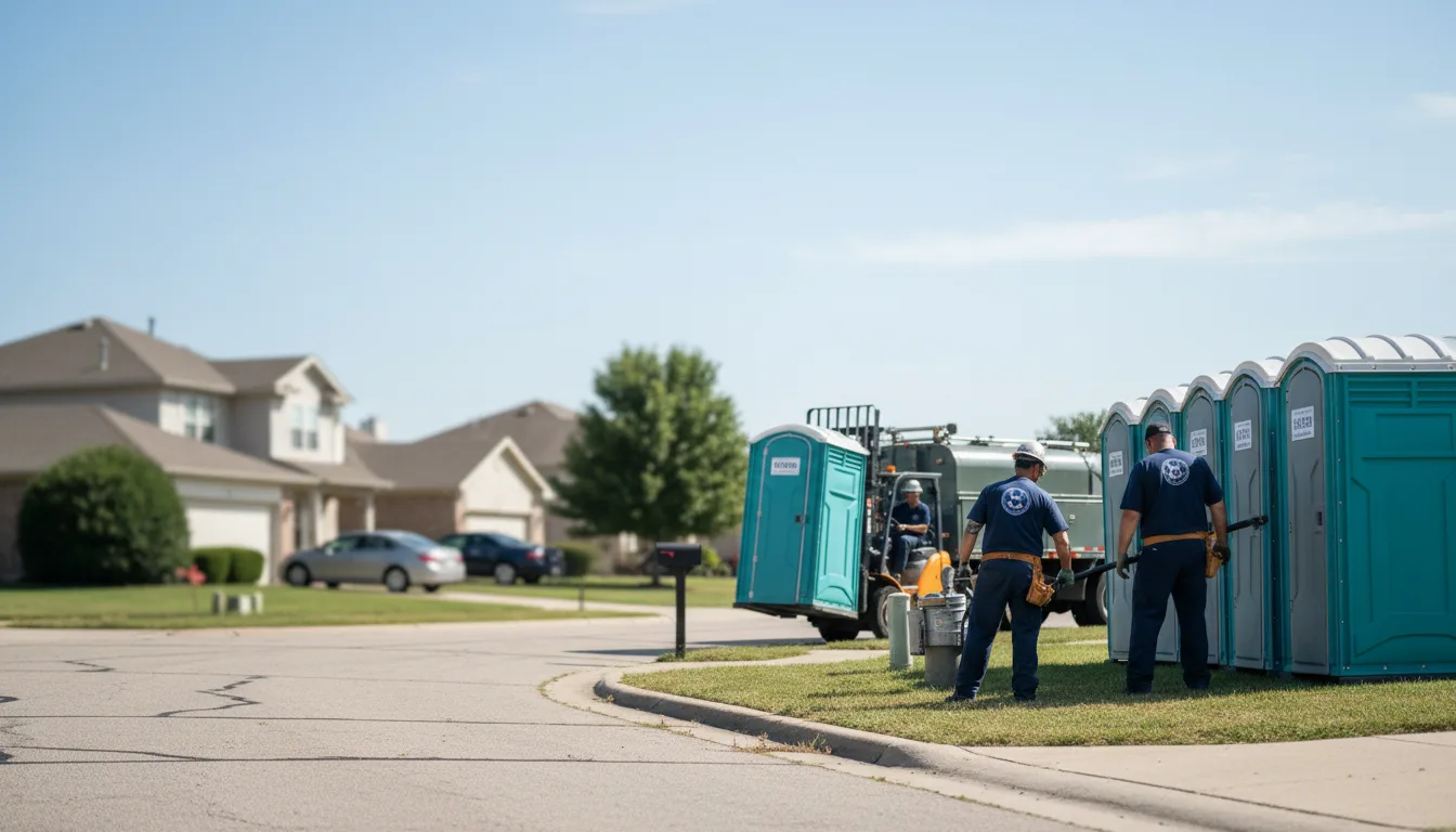 Porta Potty Rental in Lisle, IL near me